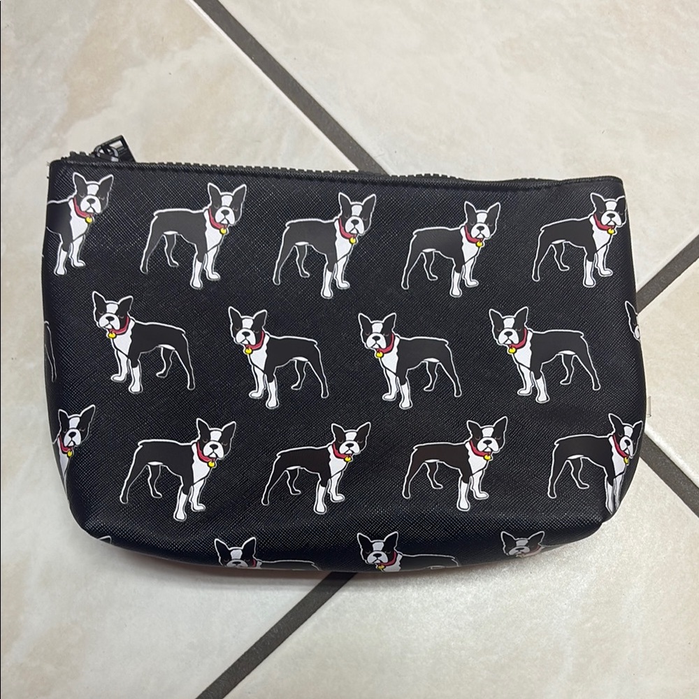 Marc Tetro Boston Terrier Cosmetic Bag